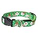 ITERY Dog Collar, LED Flashing Lights Dog Collar Pets LED Flash Collar Christmas Tree (Green Clown Snowman, M)