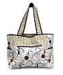 Trend-Lab 100562 Cocoa Dot Tulip Tote