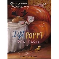 Fifi poppt den Elch