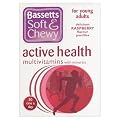 Bassett's Soft & Chewy Active Health Multivitamins - Raspberry Flavour 30 Pastilles