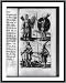 Historic Print (M): [Four Native American Indians of New France (Canada): two men at top in war attire, with