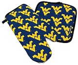 WVU West Virginia Oven Mitt Potholder Set Gifts & Gift Ideas