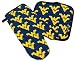 WVU West Virginia Oven Mitt Potholder Set Gifts & Gift Ideas
