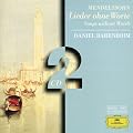 Mendelssohn : Romances sans paroles ("Lieder ohne Worte")