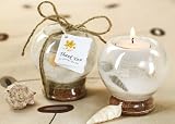 Sand and Shell Tealight Holder - Set of 12