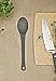 Epicurean Kitchen Series Utensils, Medium Spoon, Slate