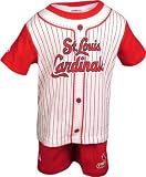 St. Louis Cardinals Toddler Pinstripe Short Set
