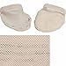 Girls Nude Lyrical Jazz Bare Foot Thong Paw Shoes Fitness