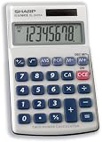 Review Sharp  / Sharp Calculator Handheld Battery Solar-power 8 Digit 3 Key Memory 70x116x16mm Ref EL240SAB