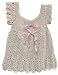 Handmade Organic Cotton Baby Dress - Pretty Princess (100% Crocheted By Hand)