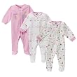 Gerber 3pk Sleep 'n Play- Pink