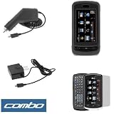 Black Rubberized Snap On Crystal Hard Case + Clear LCD Screen Protector + Rapid Car Charger + Home Travel Charger for AT&T LG Xenon GR500 Cell Phone 51 PoA85hSL. SL160 Black Rubberized Snap On Crystal Hard Case + Clear LCD Screen Protector + Rapid Car Charger + Home Travel Charger for AT&T LG Xenon GR500 Cell Phone