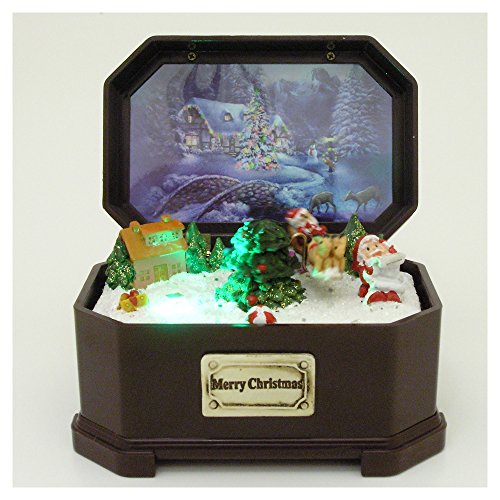 Carson Home Accents 18289 Amazing Grace Jane Shaky Music Box, 6Inch by