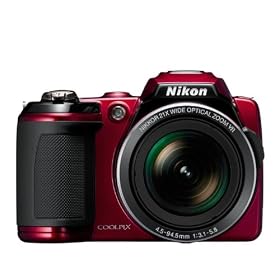 Nikon COOLPIX L120 14.1 MP Digital Camera with 21x NIKKOR Wide-Angle Optical Zoom Lens... by Nikon