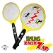 BugKwikZap Bug Zapper Electric Fly Swatter