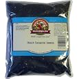 Black Sesame Seeds, Bulk, 16 oz