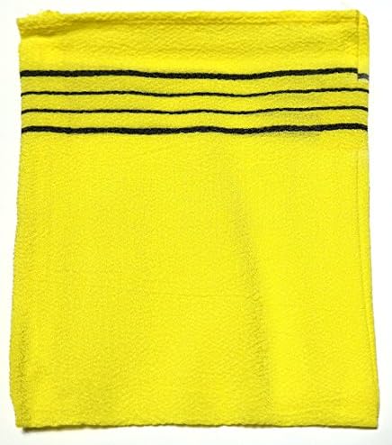 Zombie Workers Korean Exfoliating Scrub Bath Mitten 5pcs - Soft Friction / Small Size 12.5 cm x 14.5 cm ( 4.92 inch x 5.9 inch )