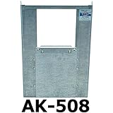 ステンレス製 水田排水用ゲート みはり AK-508 幅500×高さ800mm コンクリート排水桝設置タイプ 田んぼ 三田精機 代不