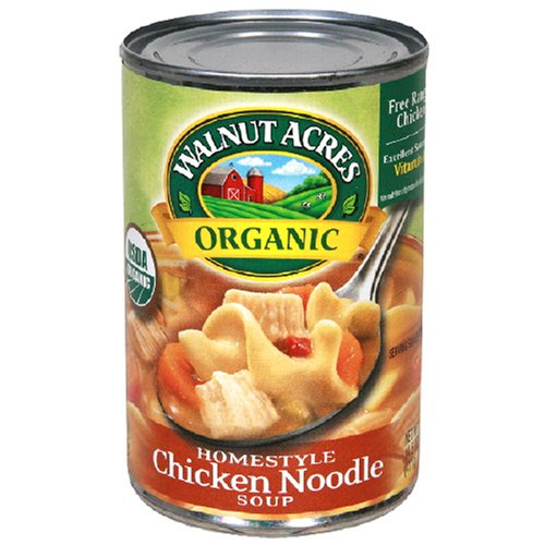 Walnut Acres Organic Soups, Chicken Noodles, 14.5 Ounce Cans (Pack of 12) by Walnut Acres