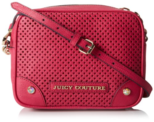Juicy Couture Sierra Perforated Leather Camera Cross Body Bag