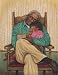 Grandpa's Little Girl by Marla. CANVAS ROLLED. 13.00 inches width by 17.00 inches hei...