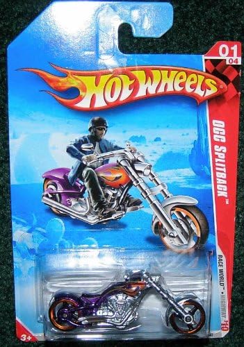 SEASON 2 CARS HOT Wheels 2010 Race World Highway 01/04 Dark Purple OCC SPLITBACK