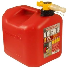No-Spill 1450 5-Gallon Poly Gas Can (CARB Compliant) by No-Spill