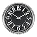 Poolmaster 52541 Mod Outdoor Clock, Black