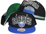 Buffalo Sabres Black/Blue Plastic Snapback Adjustable Plastic Snap Back Hat / Cap