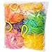 HOMMP Bath Sponges Large Size, Assorted Colors(Pack of 6), A