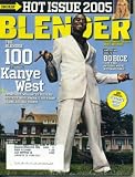 Blender September 2005 Kanye West, Bo Bice, George Clinton