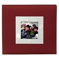 Family Expressions Top-Load Scrapbook - Burgundy (8x8")