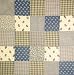 Blue & White Quilt Bandana