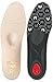 Pedag Viva | Leather Arch Support Inserts | Handmade in Germany | Plantar Fasciitis Relief | Heel Cushion | Activated Charcoal Odor Control | Metatarsal Support Pad | Tan | Men US 13/ EU 46