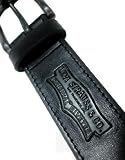 Levis - Ceinture homme cuir noir - modele 11LP02CB