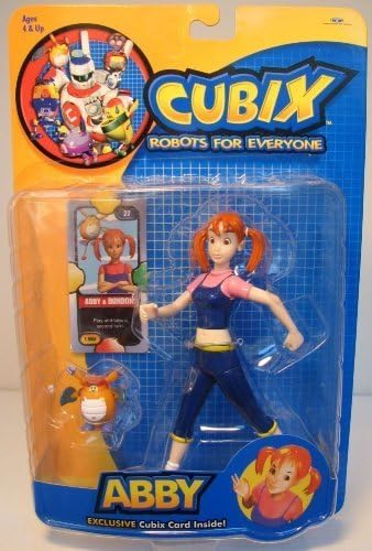 Cubix ABBY &amp; DONDON Action Figure by Trendmaster