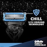 Gillette Fusion Proshield Chill Men's Razor Blade Refills, 4 Count
