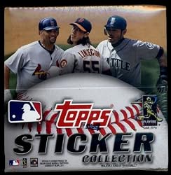 2011 Topps Baseball Stickers Factory Sealed Box (50 Packs- 8 Stickers per Pack)