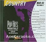 Karaoke Music CDG: Pop Hits Monthly Country March 2003 CDG