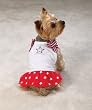 Dog Dress - Casual Canine Patriotic Pup Dress - Small