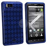 TPU Rubberized Soft-Gel Skin Case for Motorola Droid X2 Daytona, ClearDark  ....