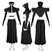 Dream2Reality Japanese Anime Bleach Cosplay Costume -No.3 Espada Tier Halibel 1st Ver Manga black Me