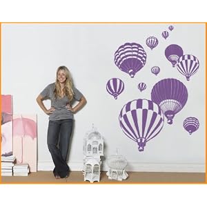 Wandtattoo No.SF161 Hei�luftballon ab 44,95 EUR