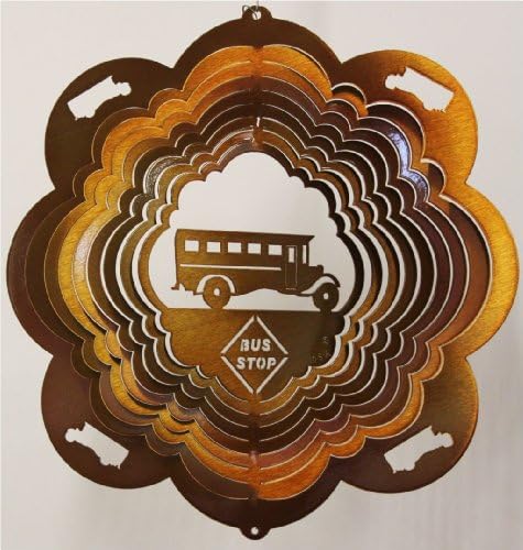 12" School Bus - Copper, These Are on a First Come First Serve Basis and Once They Are Gone We Will Not Be Reordering Them. Made in the Usa, 18 Gauge Stainless Steel, Lifetime Rustproof Guarantee