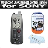 8 Function LANC Remote Control for Sony HDR-CX110,HDR-CX130,HDR-CX160,HDR-C ....