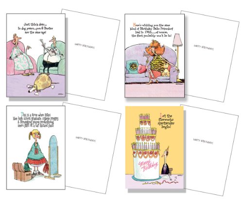 Funny Birthday Card Assortment Cards 12 Cards 13 Envelopes