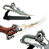 Black Dragon Dagger of Death with stand - Model 20-3053