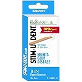 STIM-U-DENT Thin Plaque Removers, Mint, 320 ea