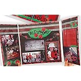 C-Line Memory Book 12-Inch-by-12-Inch Swinging Shutter Page, Super Heavyweight Clear 3-Pack