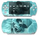 Underwater Vampire Skull Decorative Protector Skin Decal Sticker for Sony Playstation PSP Slim / PSP 3000